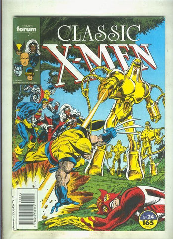 Classic X Men volumen 1 numero 24: El hundimiento de Japon (numerado 1 en trasera)