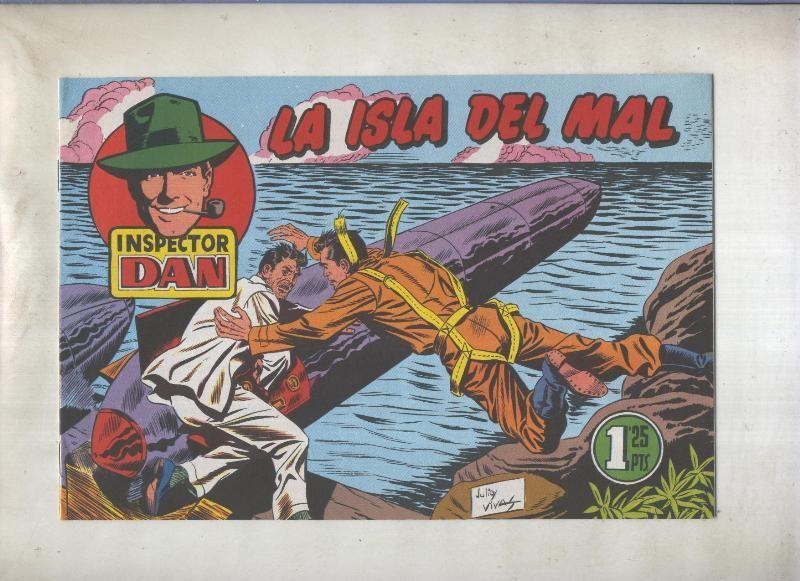 Inspector Dan facsimil numero 71: La isla del mal