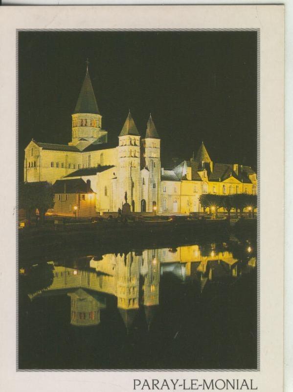 Postal 008334: Paray le Monial, Loire, Francia