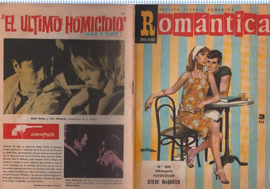 Romantica numero 200: El ultimo homicidio con Alain Delon y Ann Margret