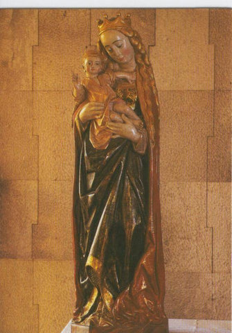 Postal Virgenes 232 : Virgen del Mar, Santurario del Brezo de Villafria de la Peña (Palencia)