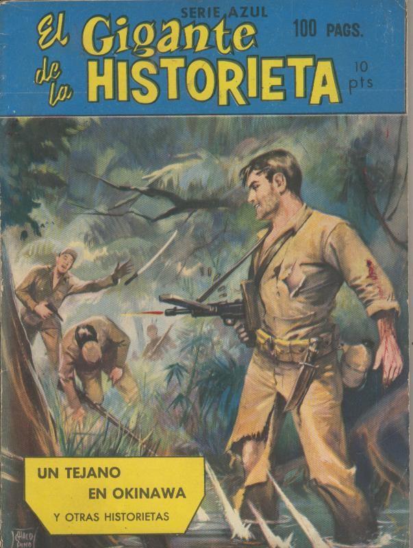 El Gigante de la Historieta serie azul  numero 07: Un tejano en Okinawa