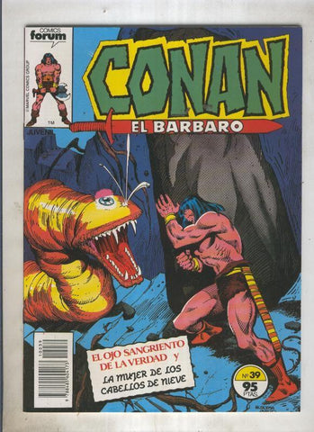 Conan el Barbaro primera edicion numero 039 (numerado 1 en trasera)