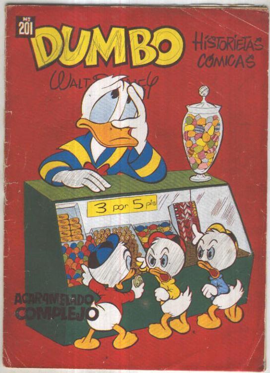 Dumbo numero 201  (aviejado, cubierta suelta)
