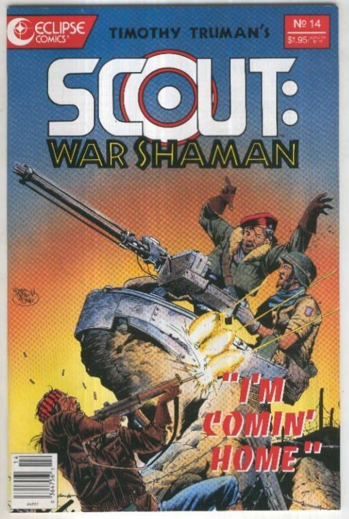 SCOUT: WAR SHAMAN, Vol.1 No.14: I,m comin home (1989)