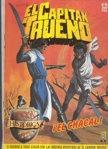 Edicion Historica El Capitan Trueno numero 096: El chacal