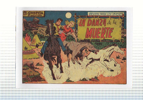Facsimil: Chispita octava aventura numero 07: La danza de la muerte