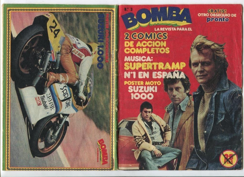 Bomba revista de comic + TV + articulos del corazon numero 03