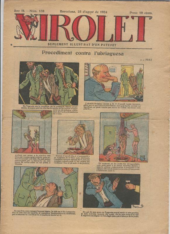 Virolet suplement illustrat d,en Patufet numero 138 del 23.08.1924