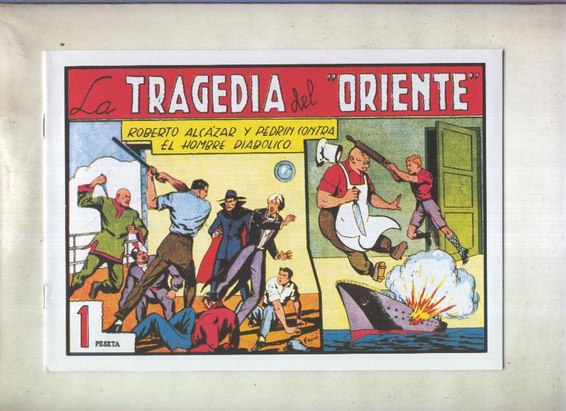 Roberto Alcazar y Pedrin facsimil numero 0110: La tragedia del oriente