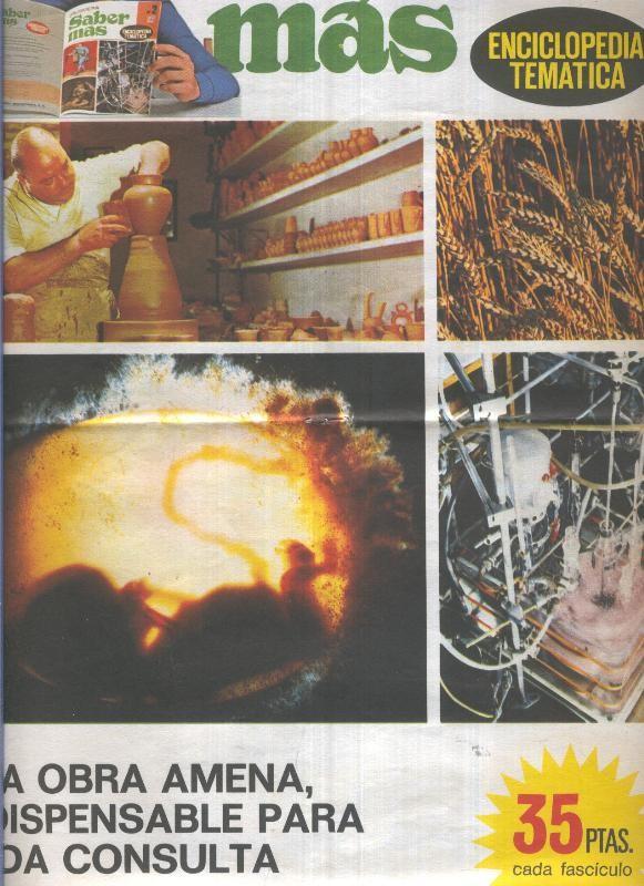 Saber Mas, enciclopedia tematica, propaganda comercial de la obra