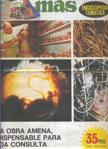 Saber Mas, enciclopedia tematica, propaganda comercial de la obra