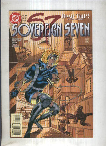 SOVEREIGN SEVEN, Vol.1 No.11: Siege most Perilous (DC 1996)