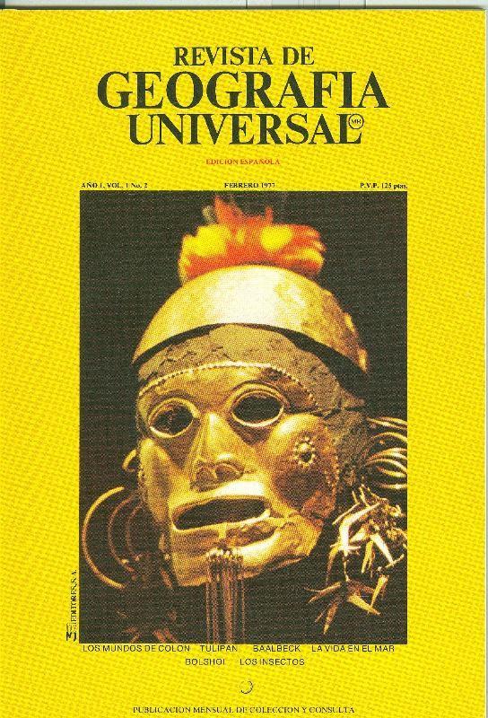 Revista de Geografia Universal volumen 1  numero 2.Febrero 1977: La vida en el mar