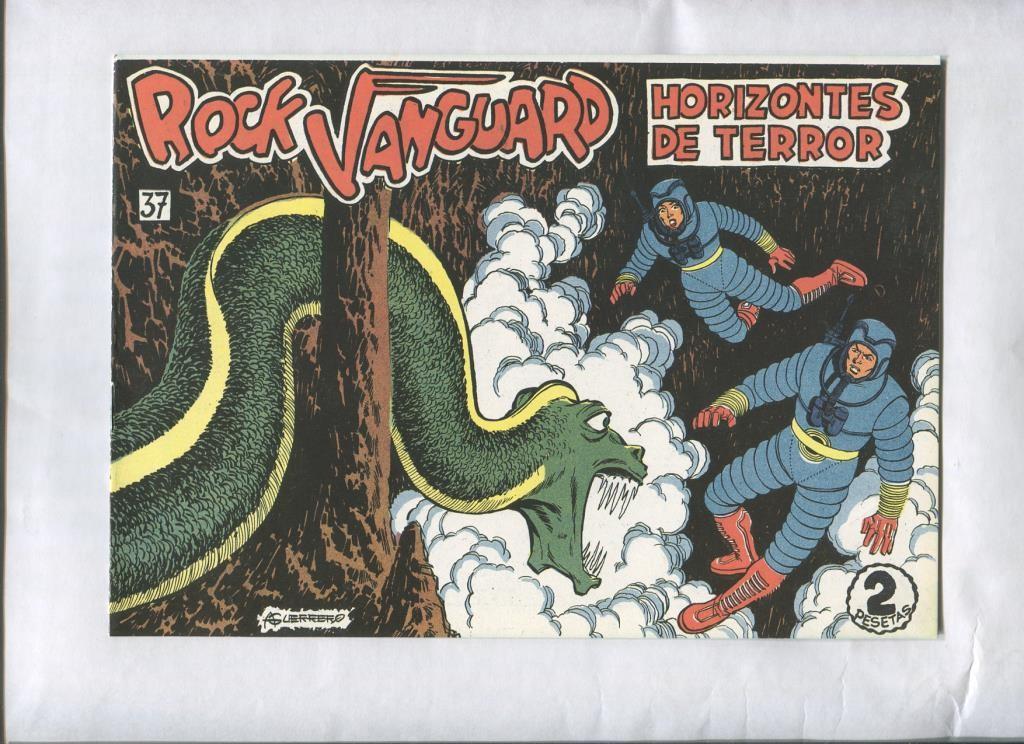 Facsimil: Rock Vanguard numero 37: Horizontes de terror