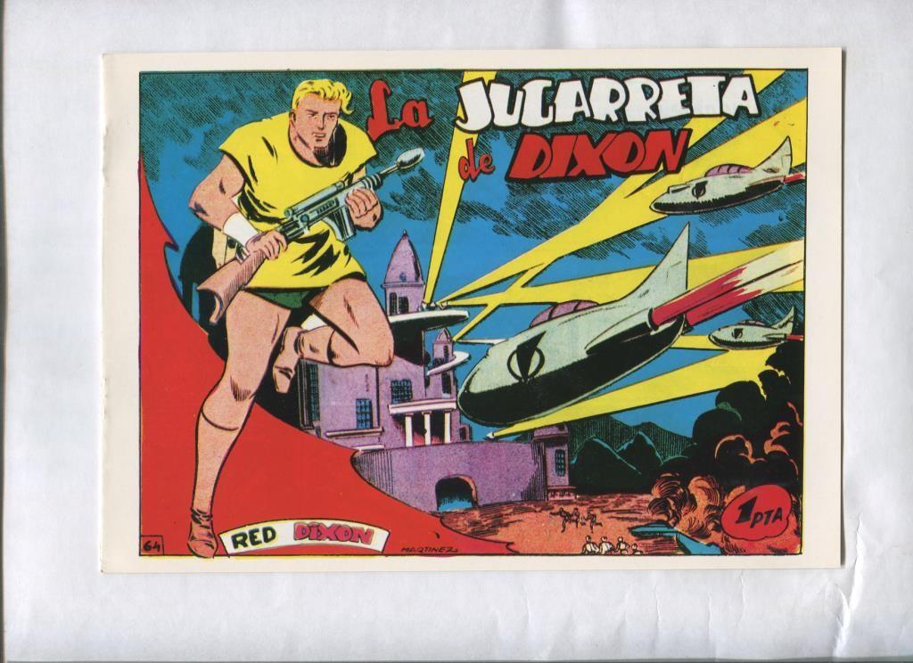 Facsimil: Red Dixon primera serie numero 64: La jugarreta de Dixon 