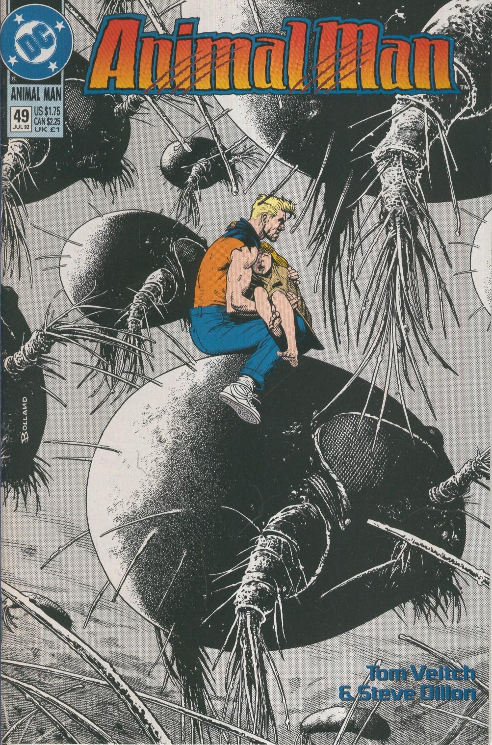 ANIMAL MAN Vol.1 numero 49: The hot heart of abstract reality
