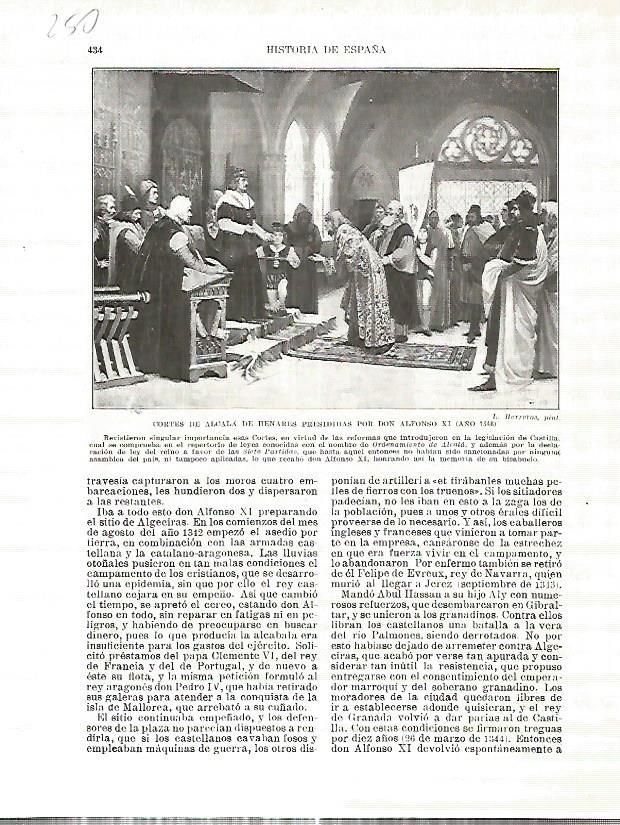 LAMINA 4763: Cortes de Alcala de Henares del año 1348