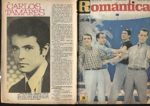 Romantica numero 272: Los 4 Ros - Carlos Tamares