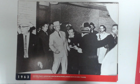 Fotos que hacen historia año 1963: Jack Ruby disparando sobre el asesino de J.F.Kennedy