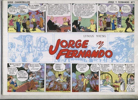 Jorge y Fernando de J.Esteve numero 1: tiras del 13.8.1928 al 11.10.1928