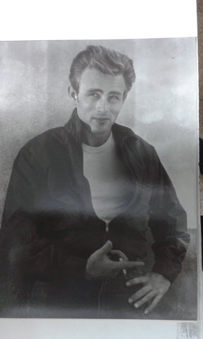 Lamina James Dean numerada trasera 01