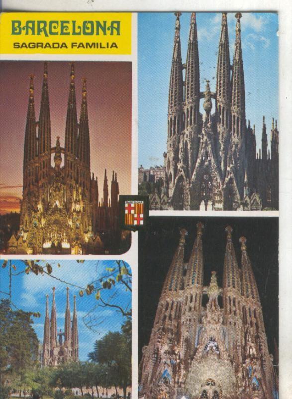 Postal 4703 : Sagrada Familia de Barcelona