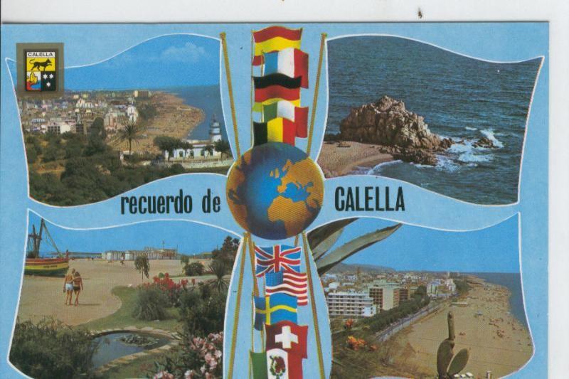 Postal 07634 : Vistas de Calella, Barcelona