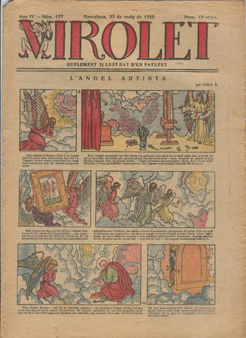 Virolet suplement illustrat d,en Patufet numero 177 del 23.05.1925