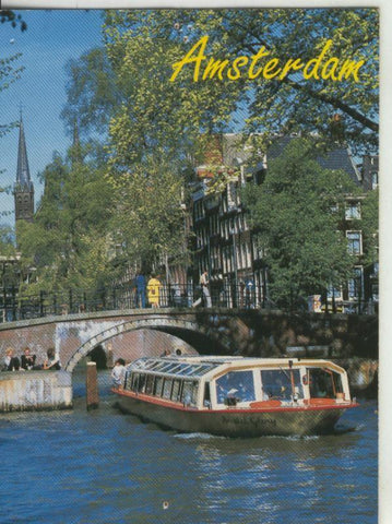 Postal 008315: Amsterdam, canal