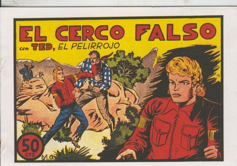 Ted el pelirrojo facsimil numero 10: El cerco falso