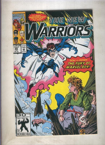 The New Warriors volumen 1 numero 020 (1992)