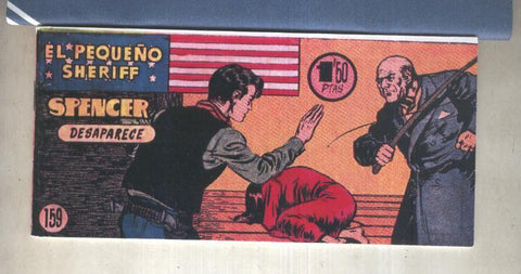 El Pequeño Sheriff facsimil numero 159: Spencer desaparece