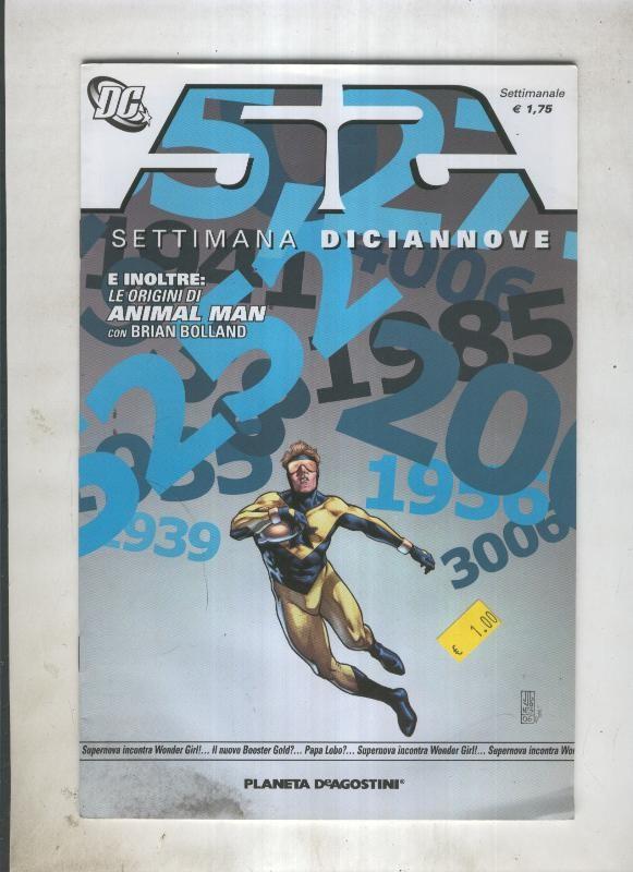 52 Settimana diciannove : el inoltre le origini di animal man 