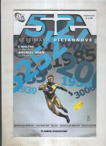 52 Settimana diciannove : el inoltre le origini di animal man 