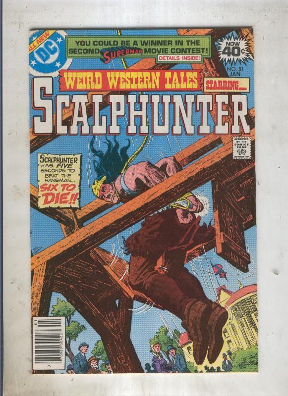 Weird Western Tales SCALPHUNTER numero 51
