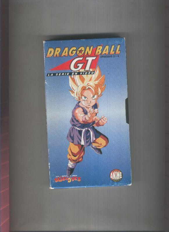 Video VHS MANGA: Dragon Ball GT episodis 3 i 4
