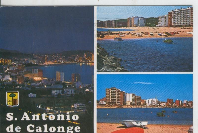 Postal 07803 : Costa Brava, San Antonio de Calonge, vistas