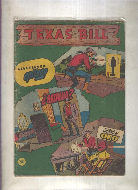 Texas Bill vertical numero 30: Sangriento epilogo