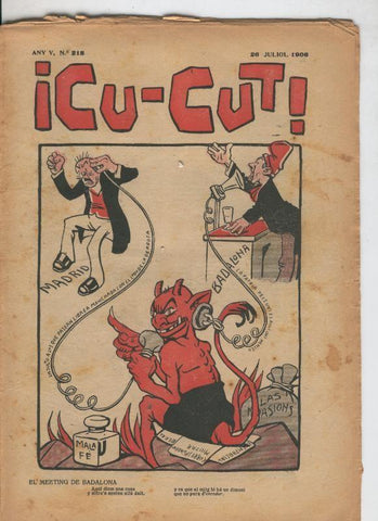 Cu-Cut numero 218 del 26.7.1906