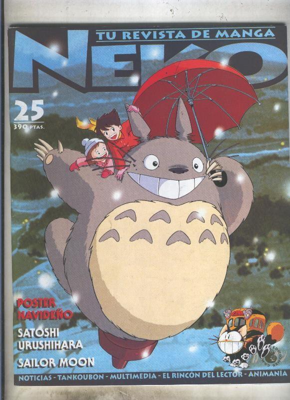 Neko revista sobre manga numero 25: contiene poster navideño