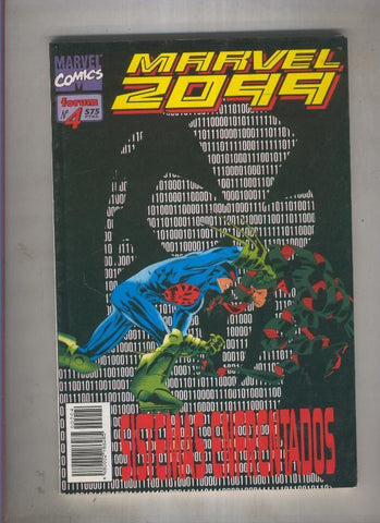 Marvel 2099 numero 04: choca y arde (numerado 1 en trasera)