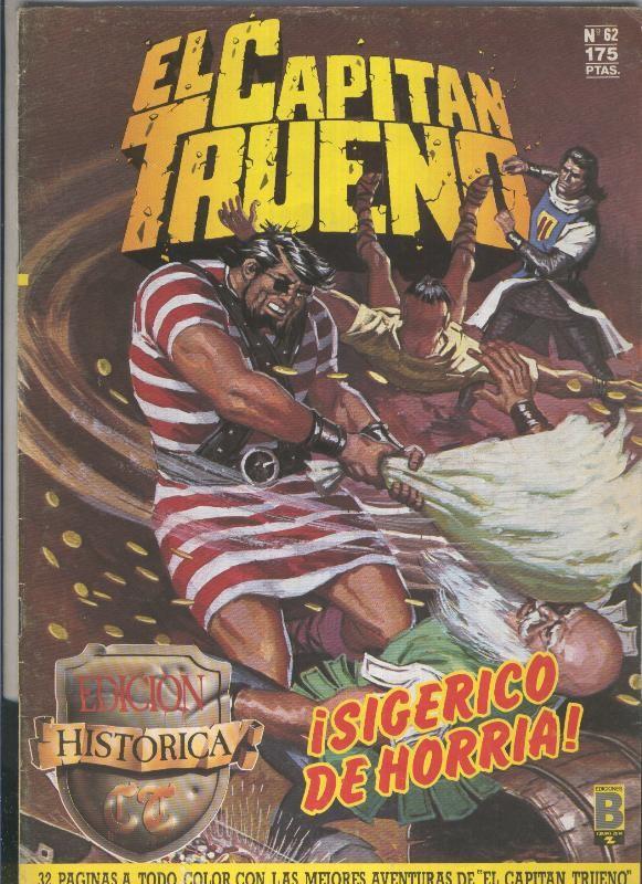 El Capitan Trueno color, edicion Historica numero 062 (numerado 3 en  interior portada)