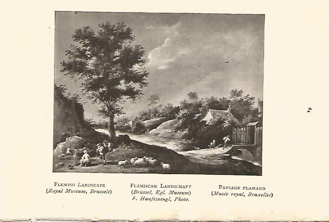 Lamina 547: TENIERS el Joven. Paisaje flamenco