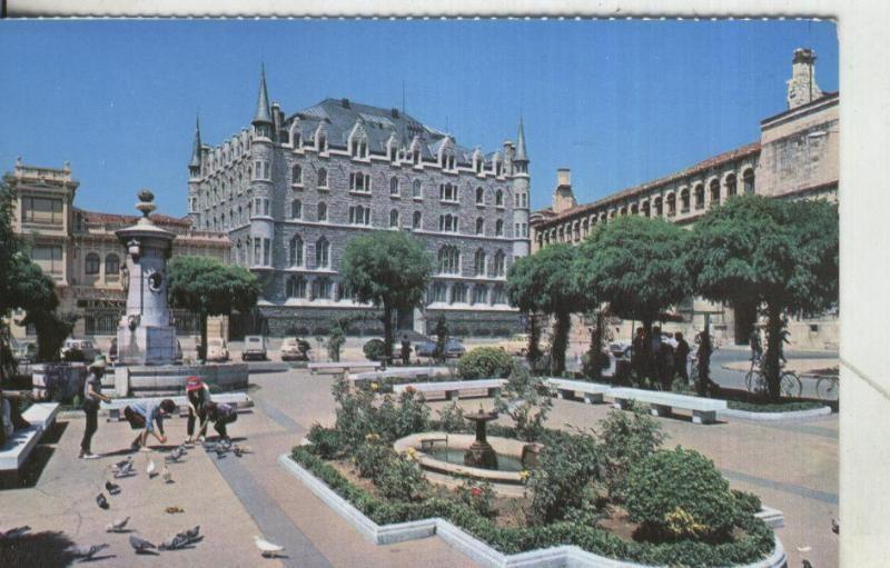 Postal 4148 : Leon: Diputacion y caja de ahorros