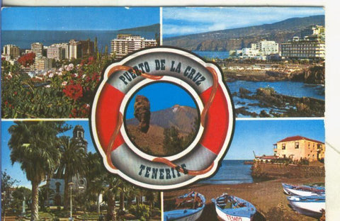 Postal 5054 : Vistas de Puerto de la Cruz en Tenerife