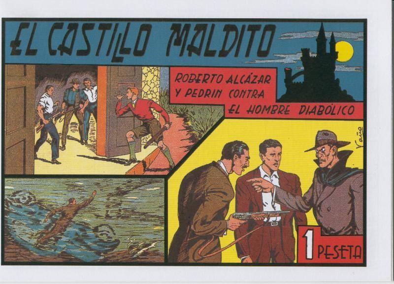 Roberto Alcazar y Pedrin facsimil numero 0098: El castillo maldito