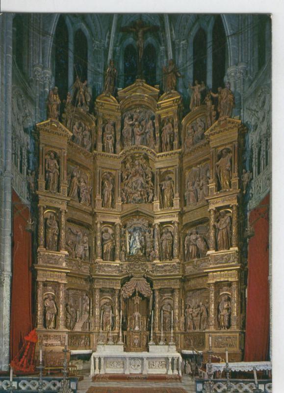 Postal 07578 : Retablo del altar mayor, catedral de Burgos