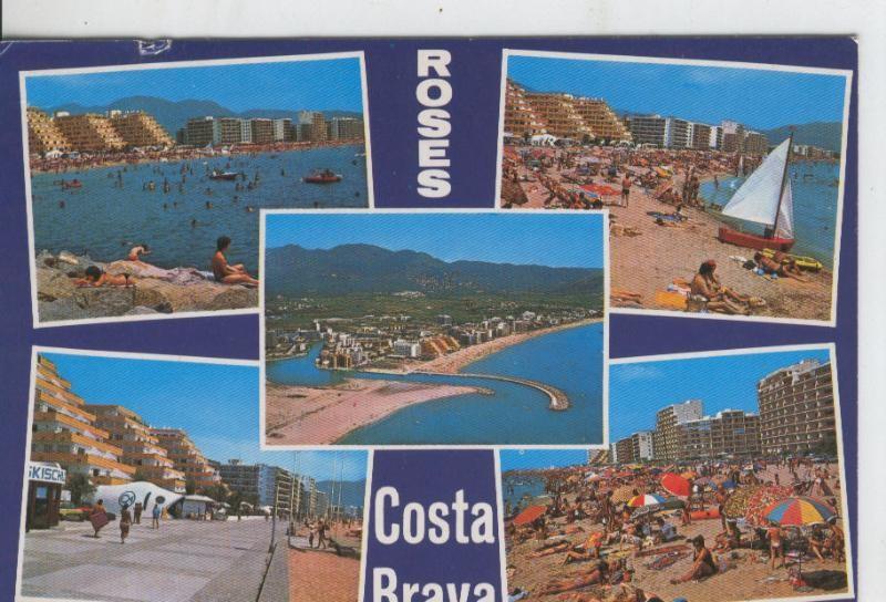 Postal 07824 : Costa Brava, Rosas, Santa Margarita-Salata