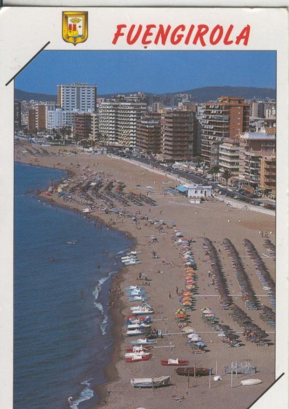 Postal 009856: Vista parcial de Fuengirola en Malaga